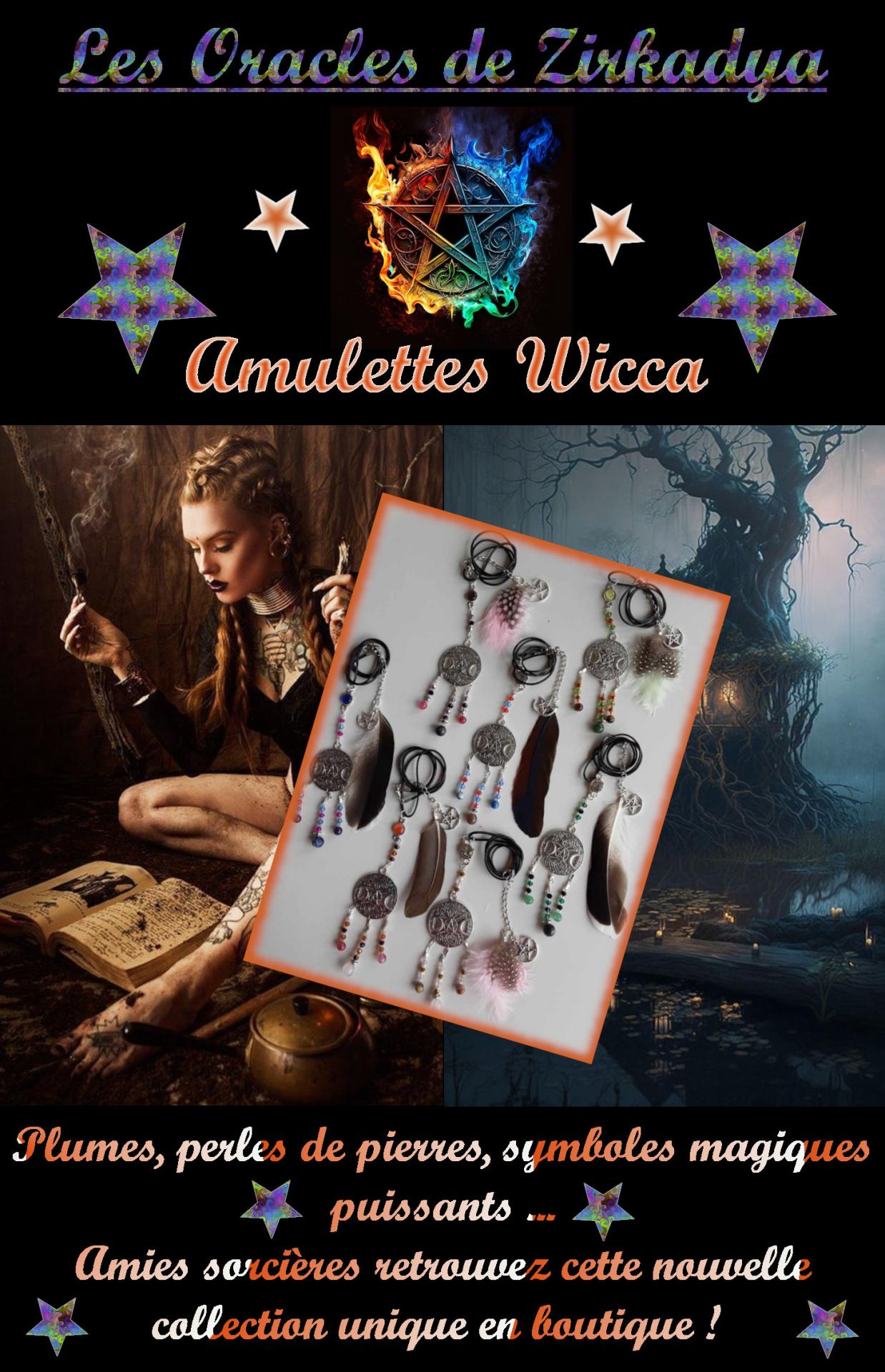 Amulettes wicca