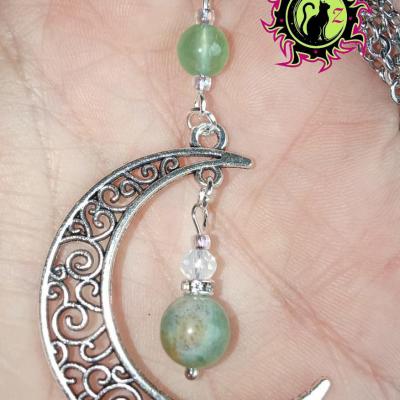 Cl aventurine verte agate indienne